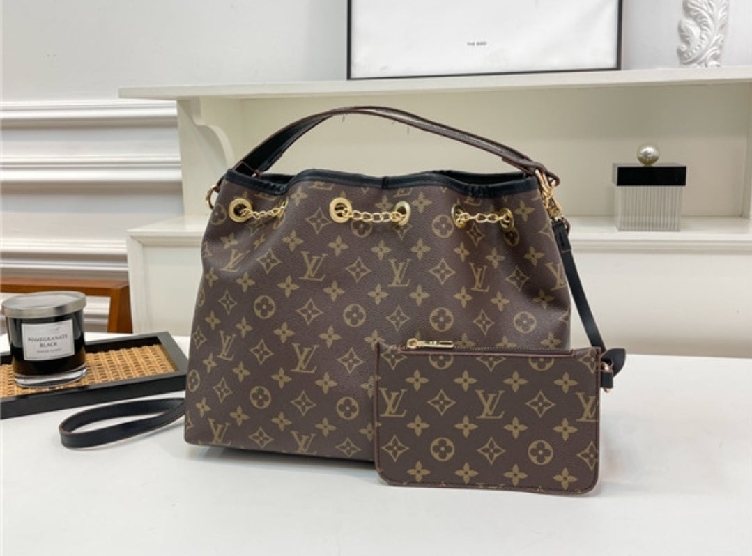 LV BUCKET CROSSBODY BAGS & WALLET W/ FREE ACCESSORIES 77748