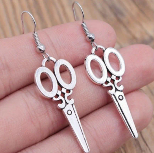 BARBOUR SCISSORS EARRINGS