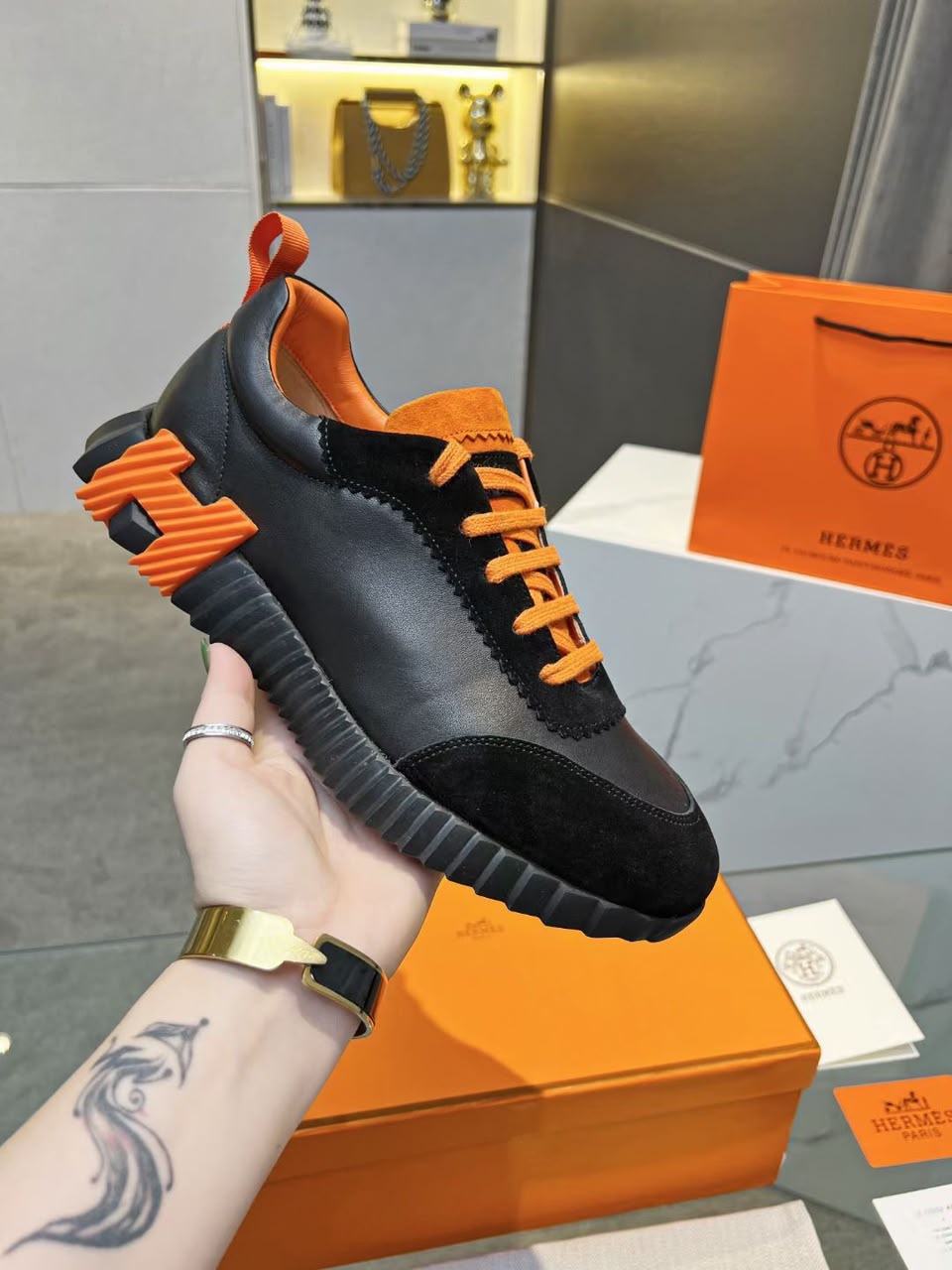 Lv shoes, H shoes, H bag