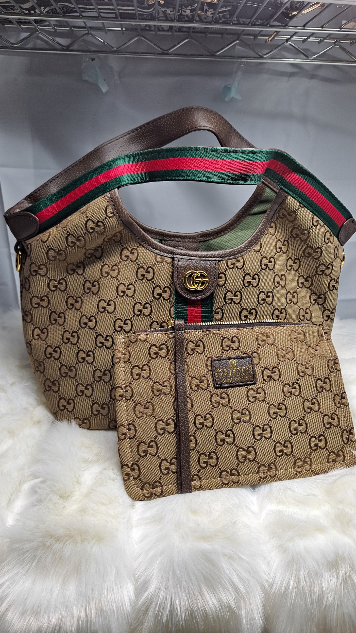 GG CROSSBODY STRAP BOHO BAG and WRISTLET CLEARANCE