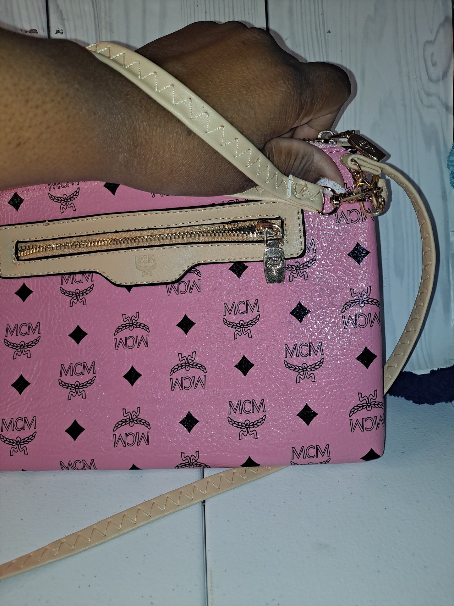 Clearance MC CROSSBODY/WRISTLET BAG