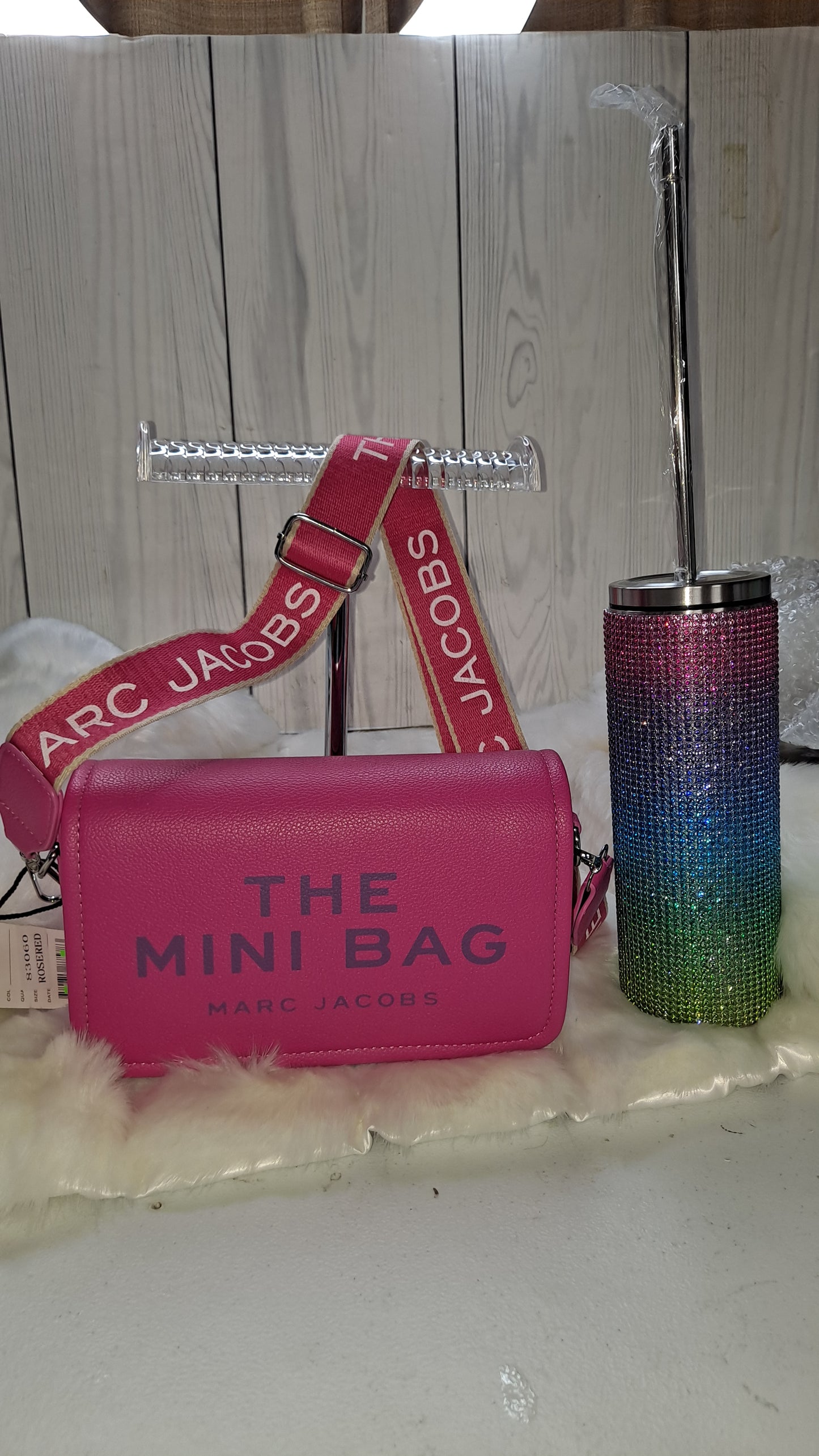 SET MJ CROSSBODY & BLING TUMBLER