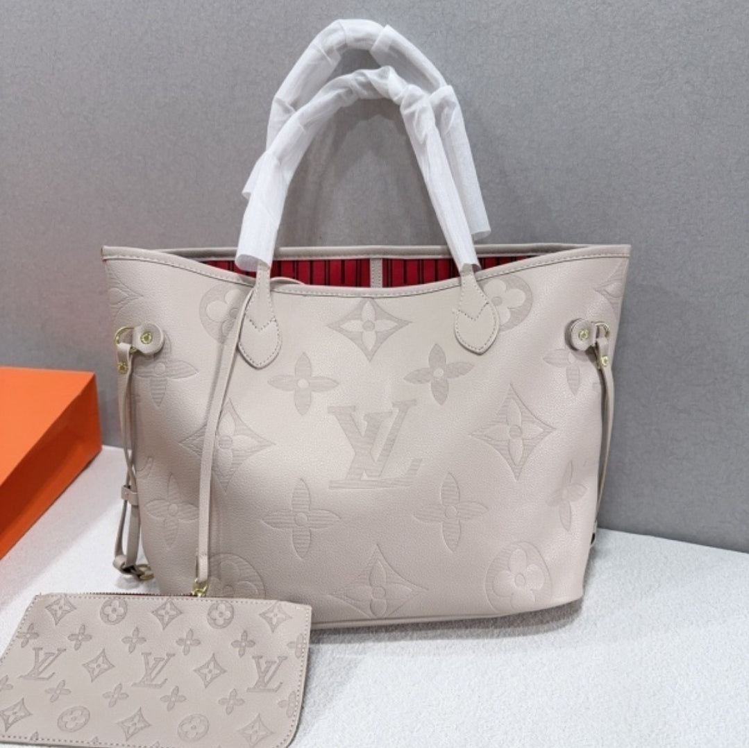 LV EMBOSSED NEVERFULL 8030