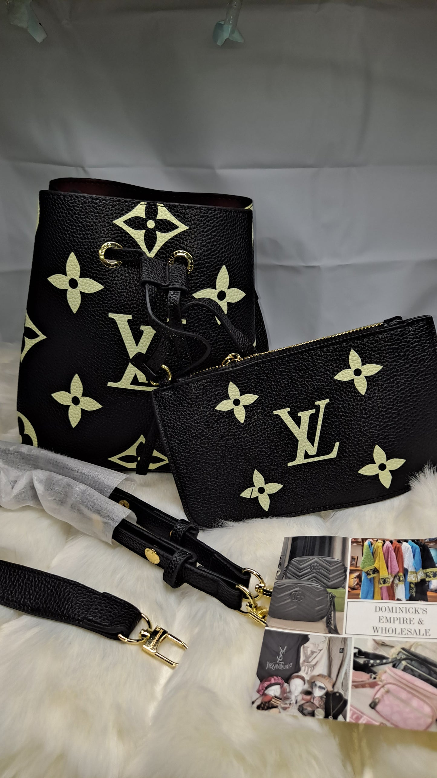LV BUCKET CROSSBODY & WALLET BAG CLEARANCE