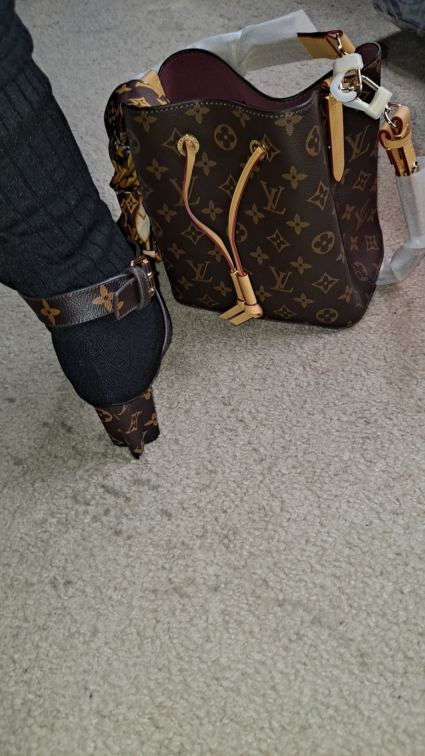 LV SOCK BOOTS SIZE 10