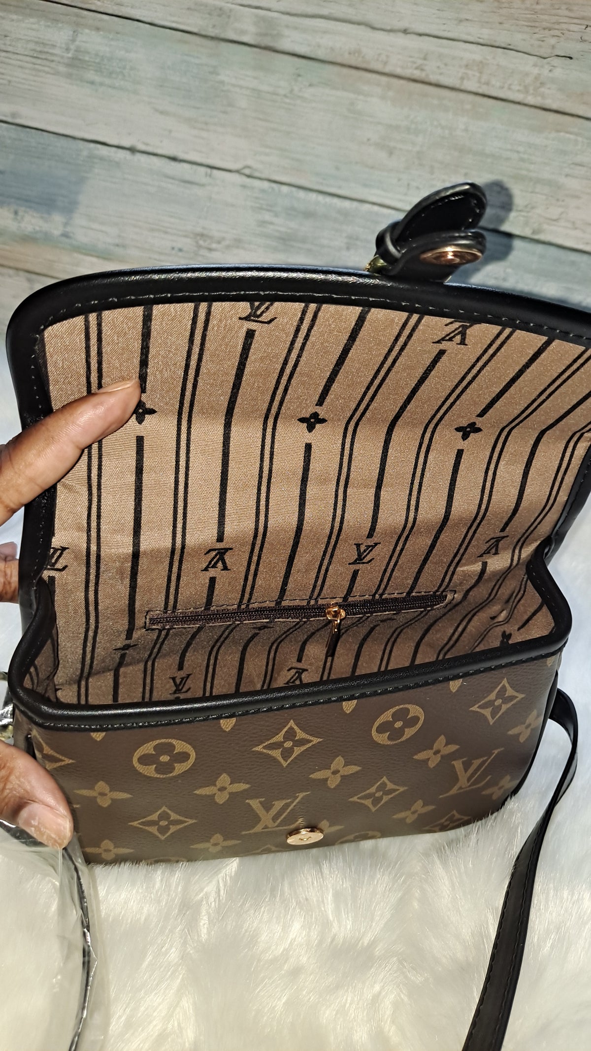 LOUISV MINI CROSSBODY BAG