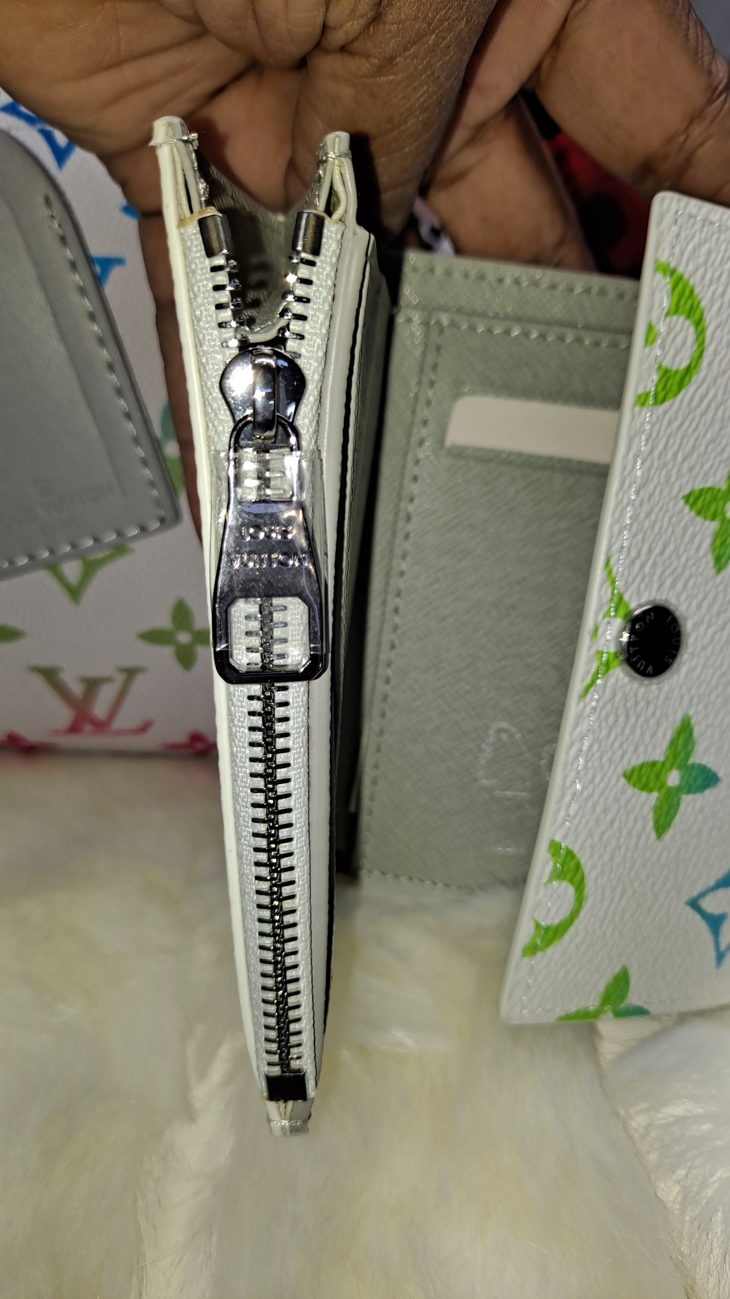 LV SPEEDY 22CM CROSSBODY BAG & WALLET