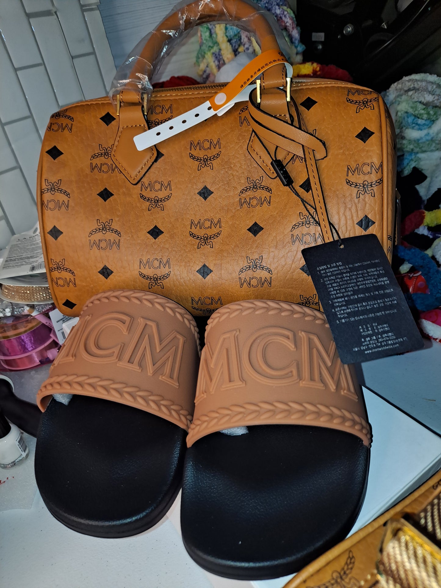 MC SLIDES OR MC SPEEDY CROSSBODY BAG