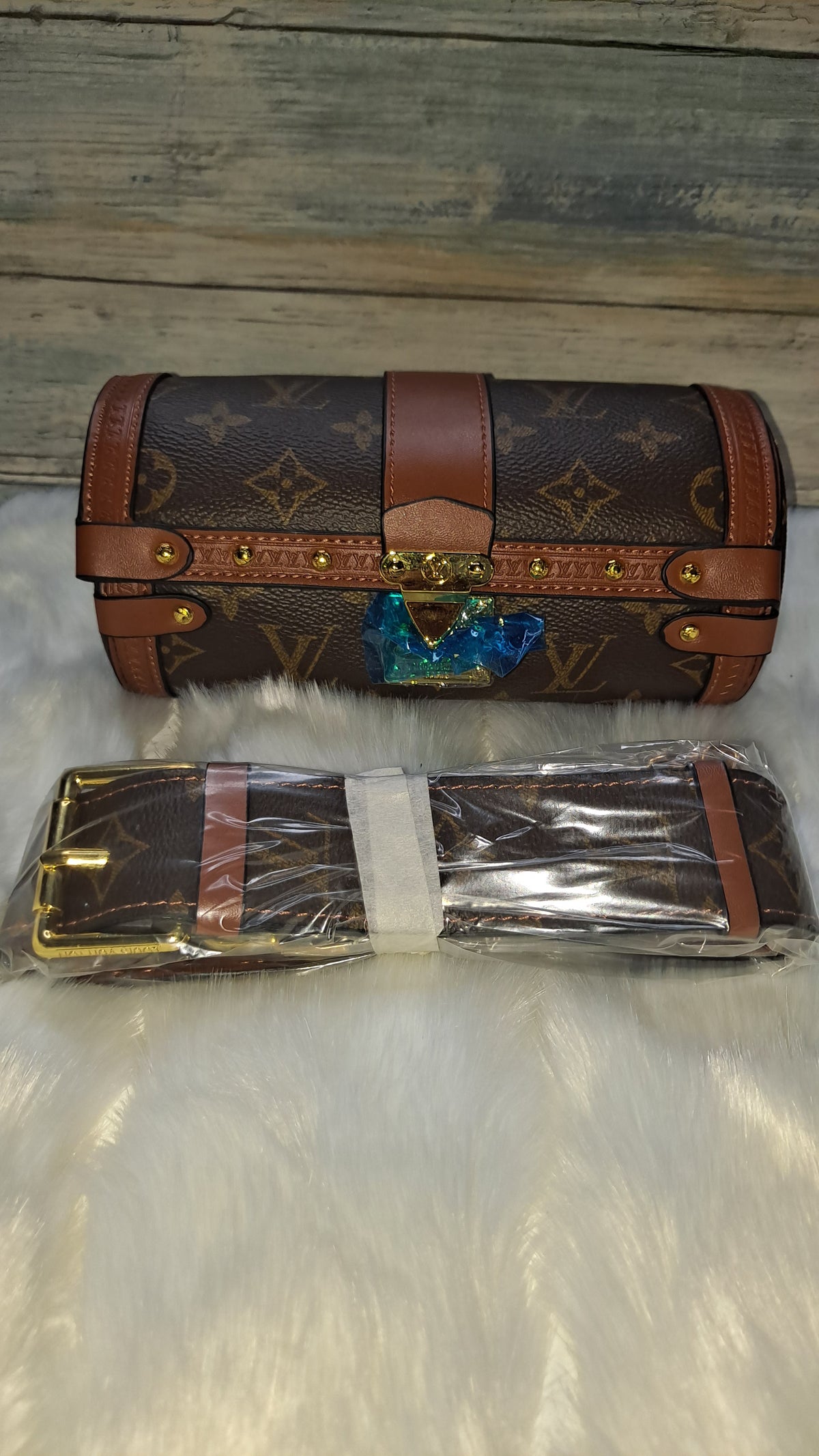LouisV Log Bag Crossbody Bag