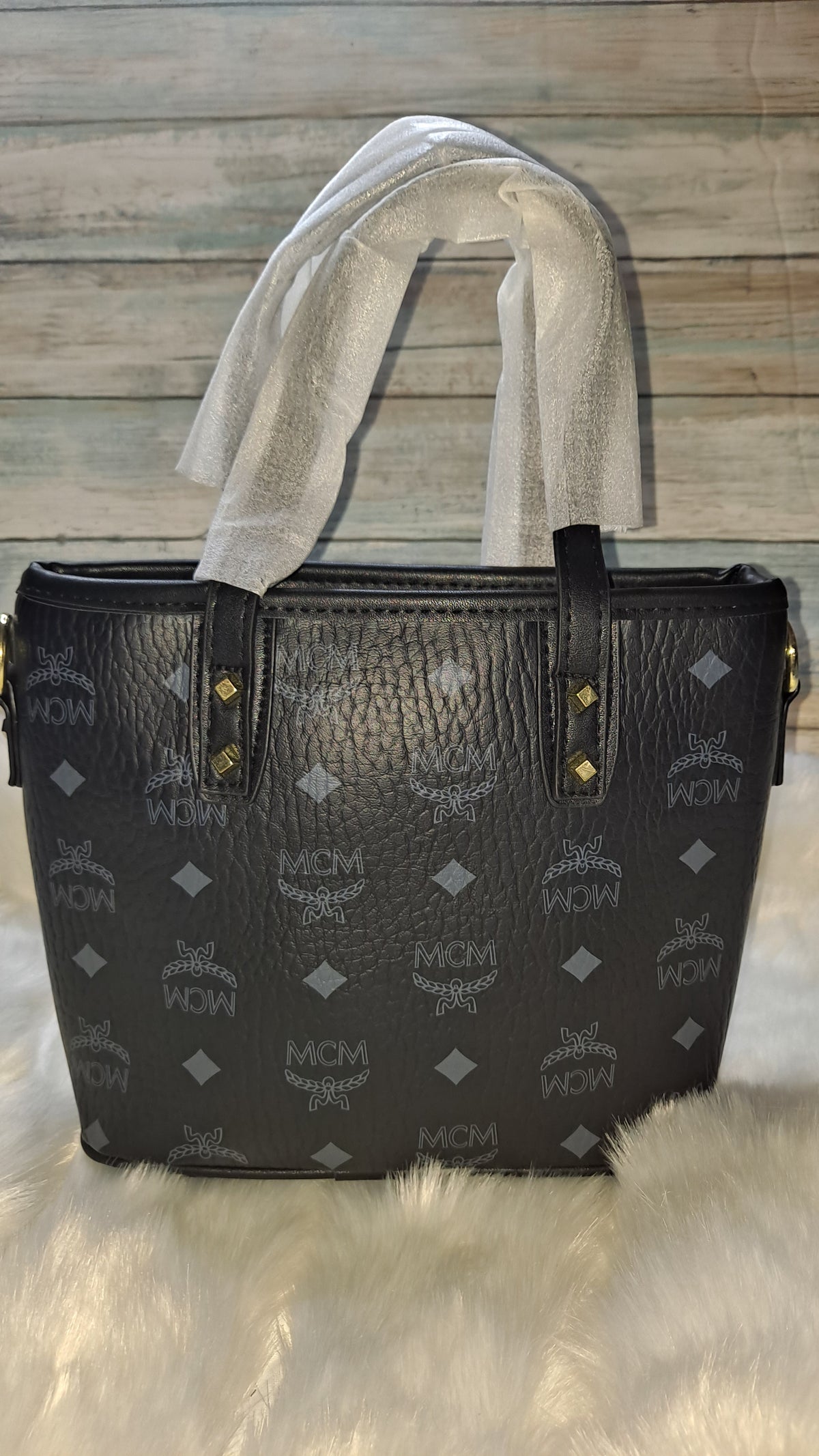 M(M BLACK MINI CROSSBODY BAG