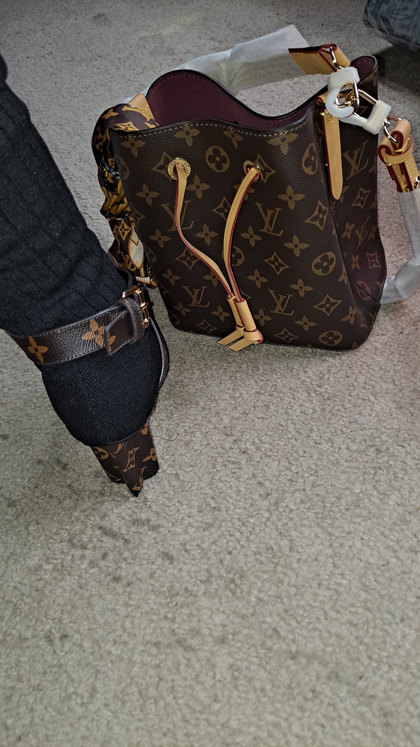 LV SOCK BOOTS SIZE 10