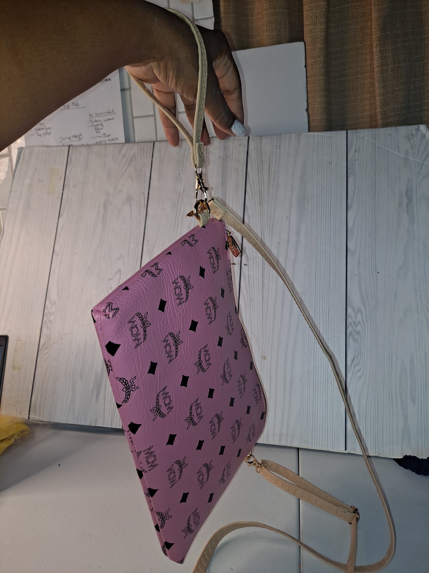 Clearance MC CROSSBODY/WRISTLET BAG