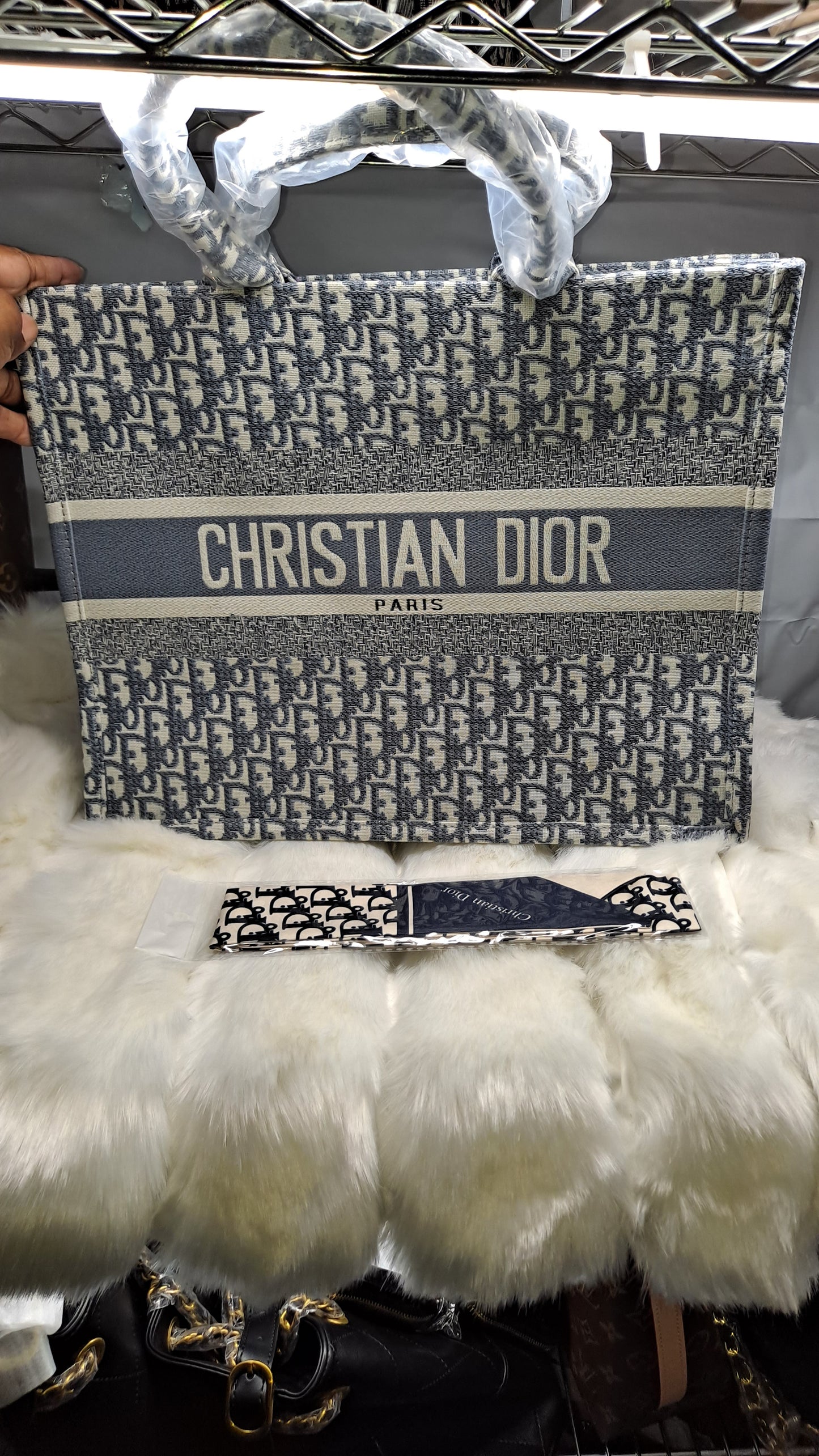 CD TOTE OR CROSSBODY BAG OR WALLET