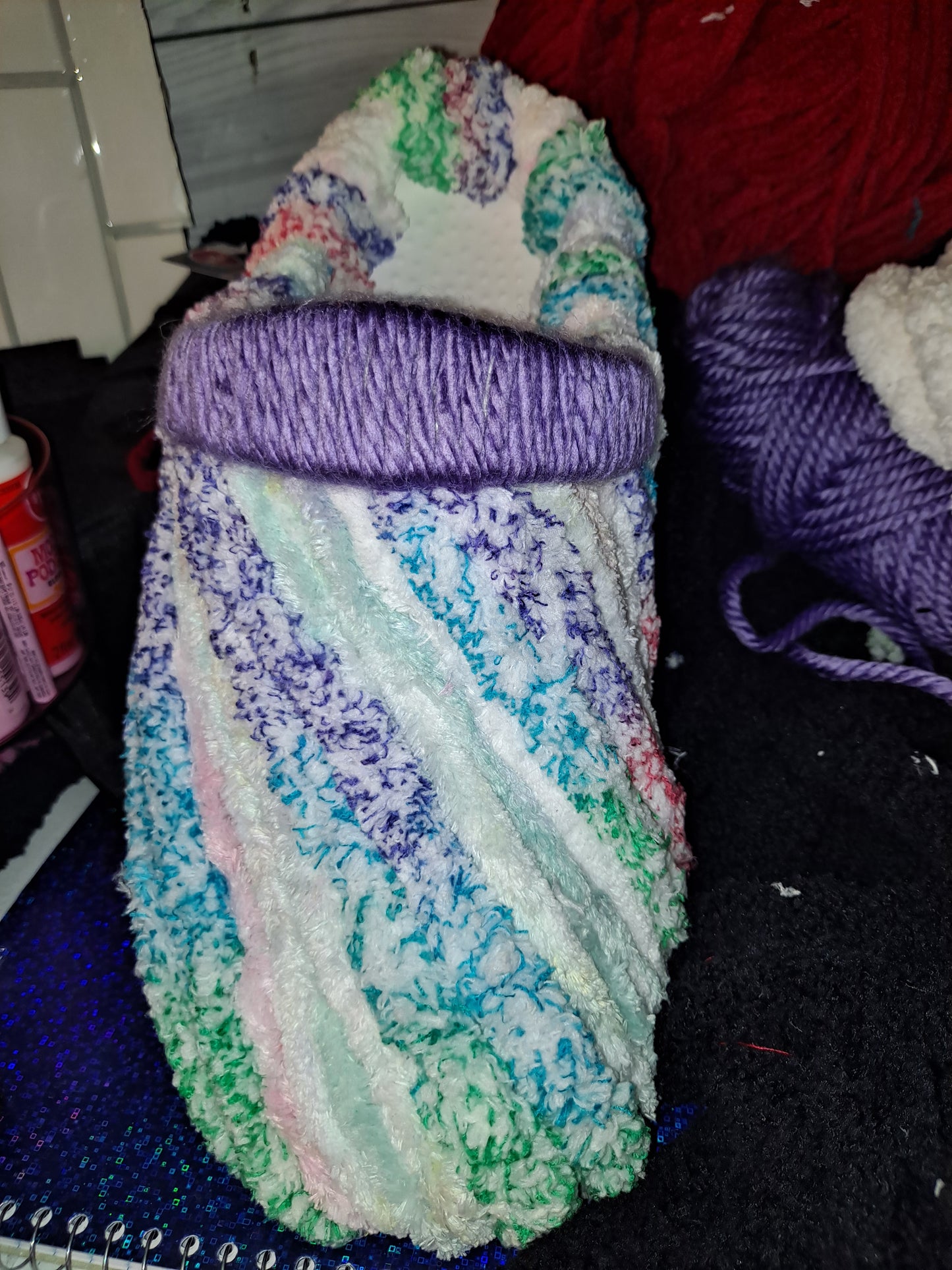 CHUNKY YARN SLIDES
