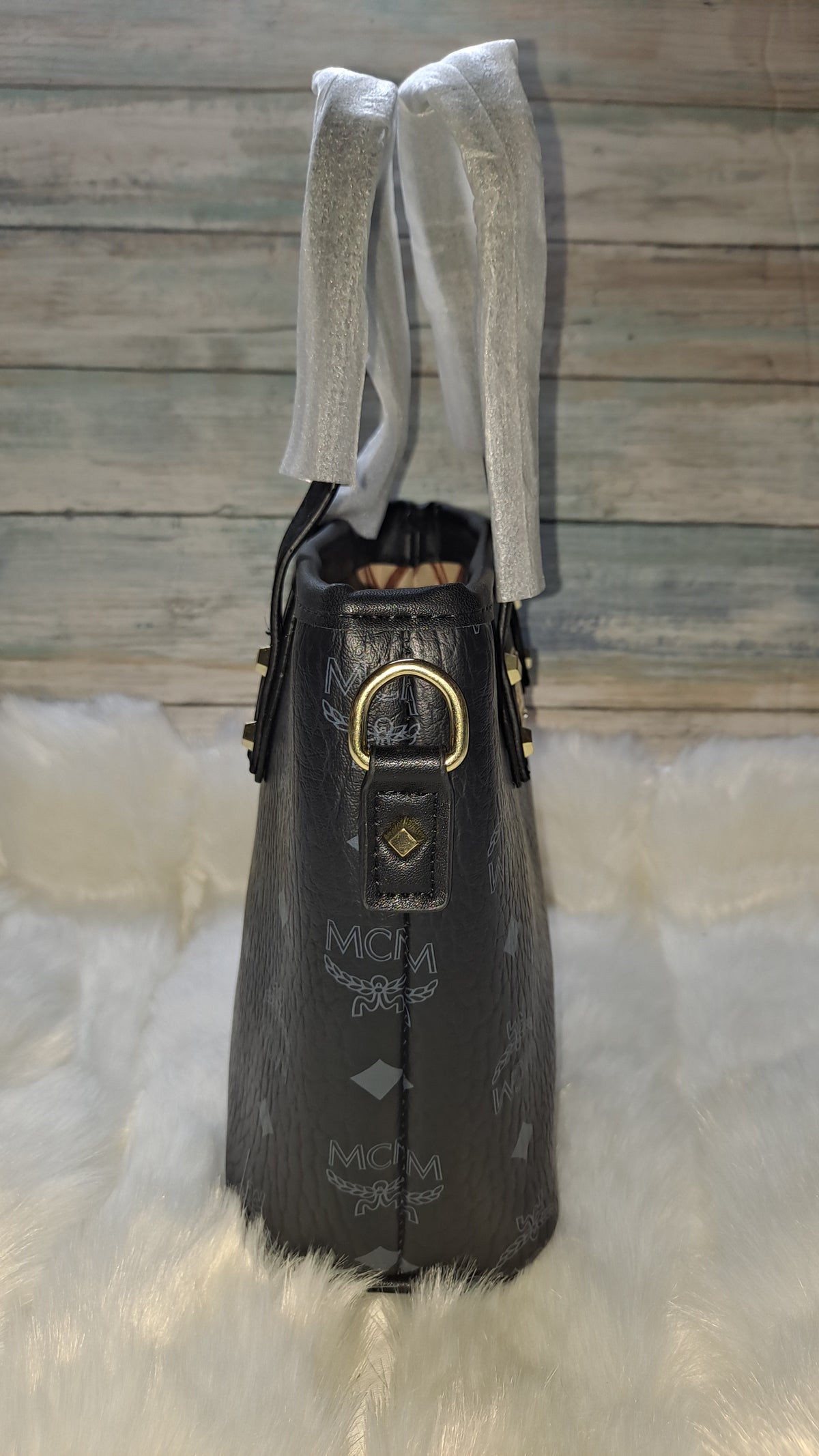 M(M BLACK MINI CROSSBODY BAG