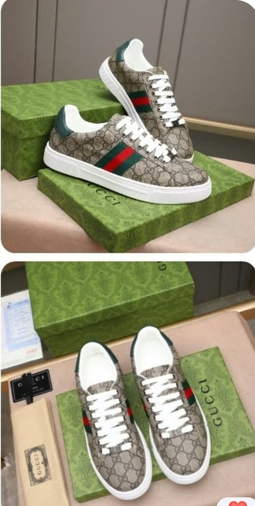 GUCC SNEAKERS SIZE 10