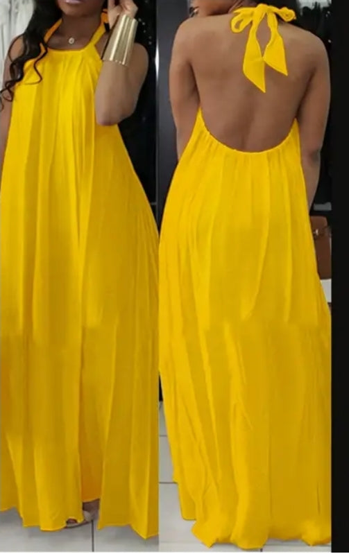 Yellow Maxi Dress